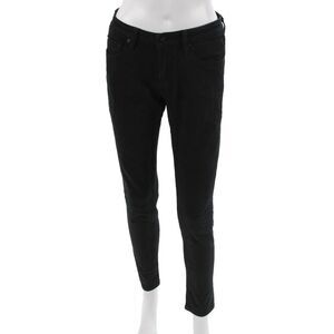 D-ID Women Black Argyle Jegging Mid Rise Size 26
